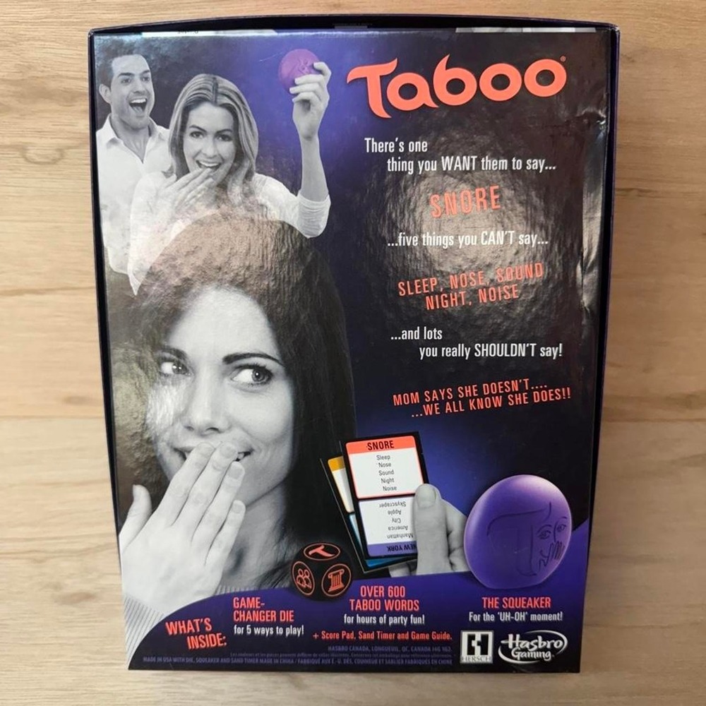 Streaks and Taboo Board Games Bundle Adult Game Night - Picture 7 of 7